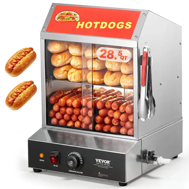 Hot dogi aurutaja 27 L, 2 tasandit