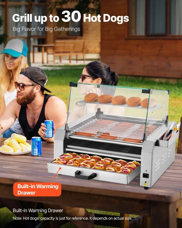 Hot dogi masin 2400 W