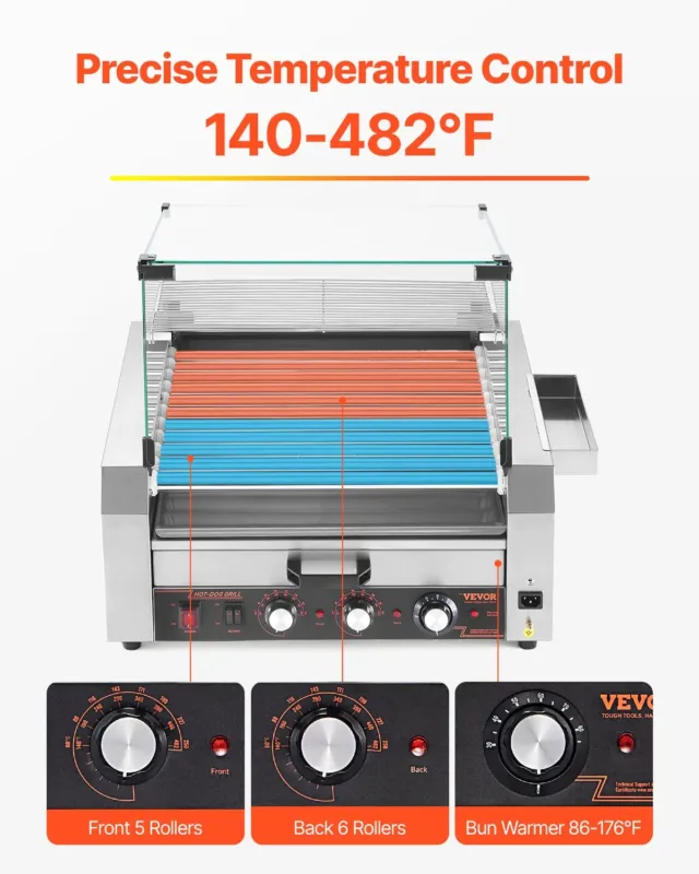 Hot dogi masin 2400 W