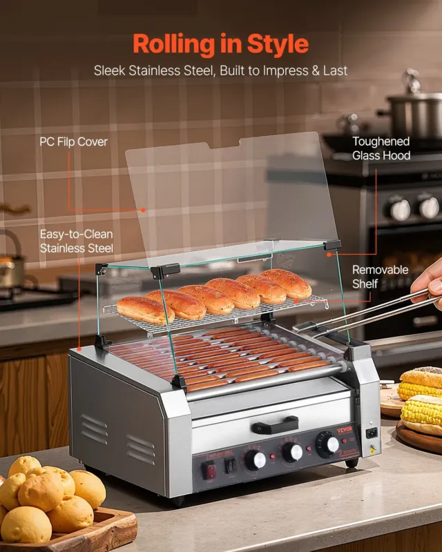 Hot dogi masin 2400 W