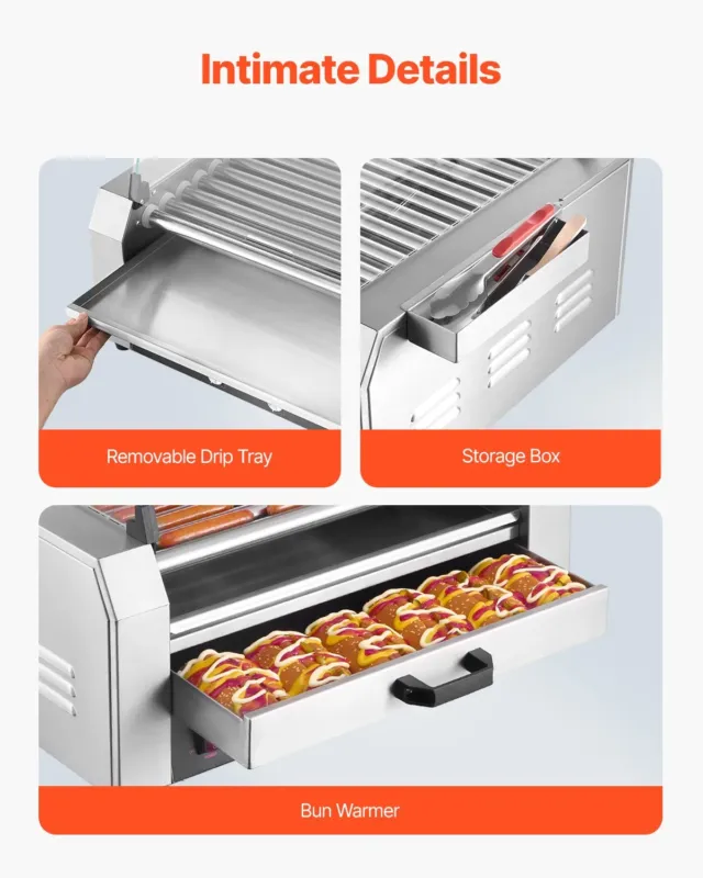 Hot dogi masin 2400 W