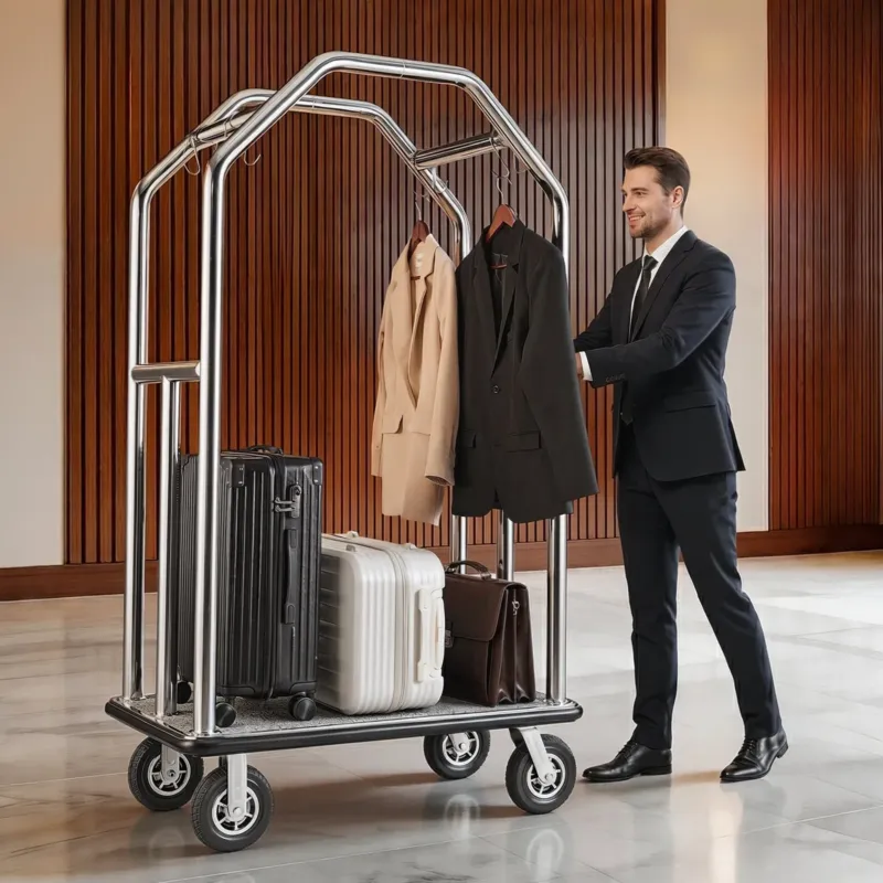 Hotelli pagasikäru, 680,39 kg, 203 mm