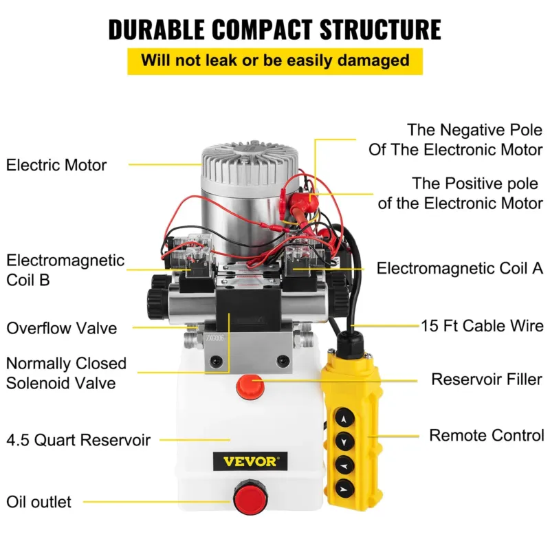 Hüdrauliline pump, 3,0 kW, 4,26 L