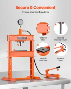 Hüdrauliline töökojapress, 383 mm, 39,7 kg — pilt 6