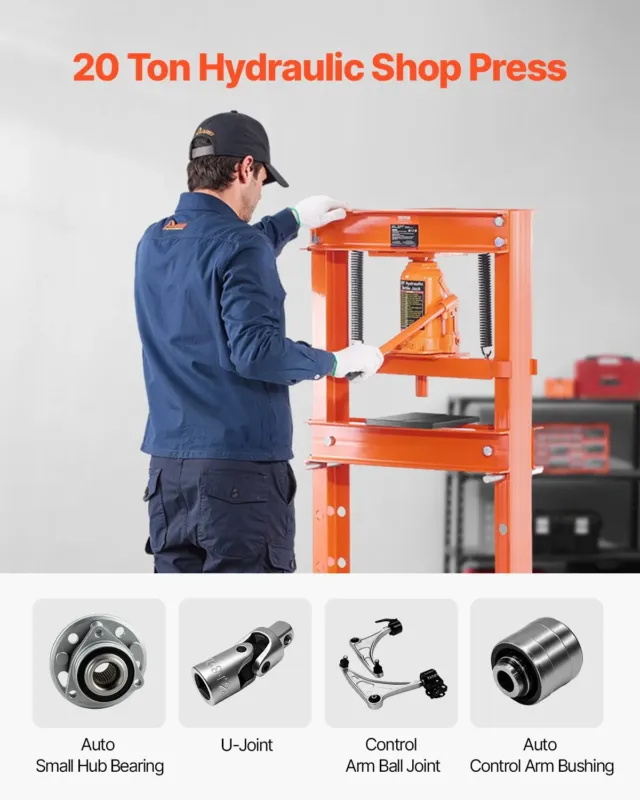 Hüdrauliline töökojapress, 830 mm, 69,25 kg