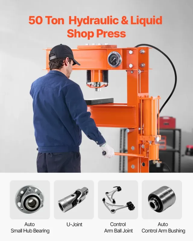 Hüdrauliline töökojapress, 983 mm, 215 kg
