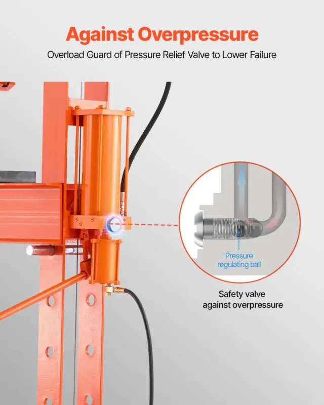 Hüdrauliline töökojapress, 983 mm, 215 kg