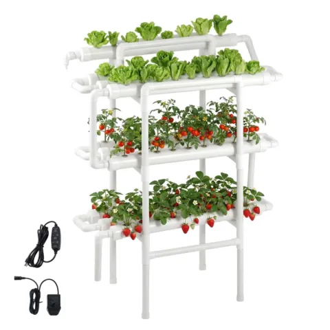 Hüdropoonika kasvukomplekt, 3 tasandit, 4 W