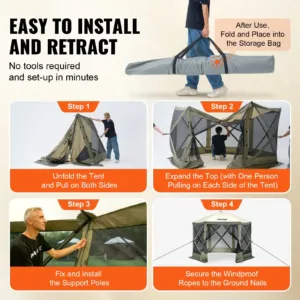 Hüpiktelk, 3,05 x 3,05 m, 11 mm — pilt 5