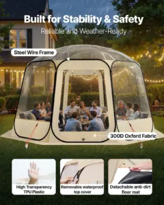 Hüpiktelk, 3,36 x 3,45 m, 0,15 mm — pilt 3