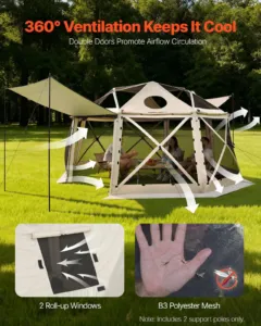 Hüpiktelk, 4,57 x 4,57 m, 7,62 cm — pilt 6