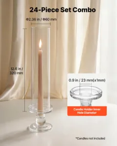 Hurricane küünlajalgade komplekt, 320 mm, 5,99 cm — pilt 3