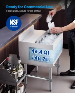 Jääkast ärikasutuseks, 46,7 L, 455 x 455 x 850 mm — pilt 2