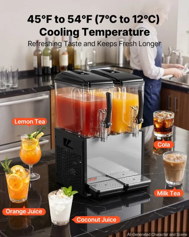 Jahutatud joogiautomaat 12 L