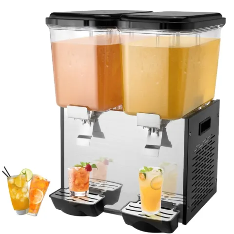 Jahutatud joogiautomaat 2 x 18 L