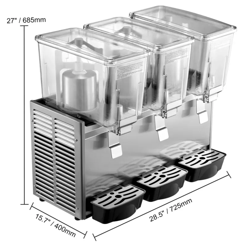 Jahutatud joogiautomaat 36,3 L
