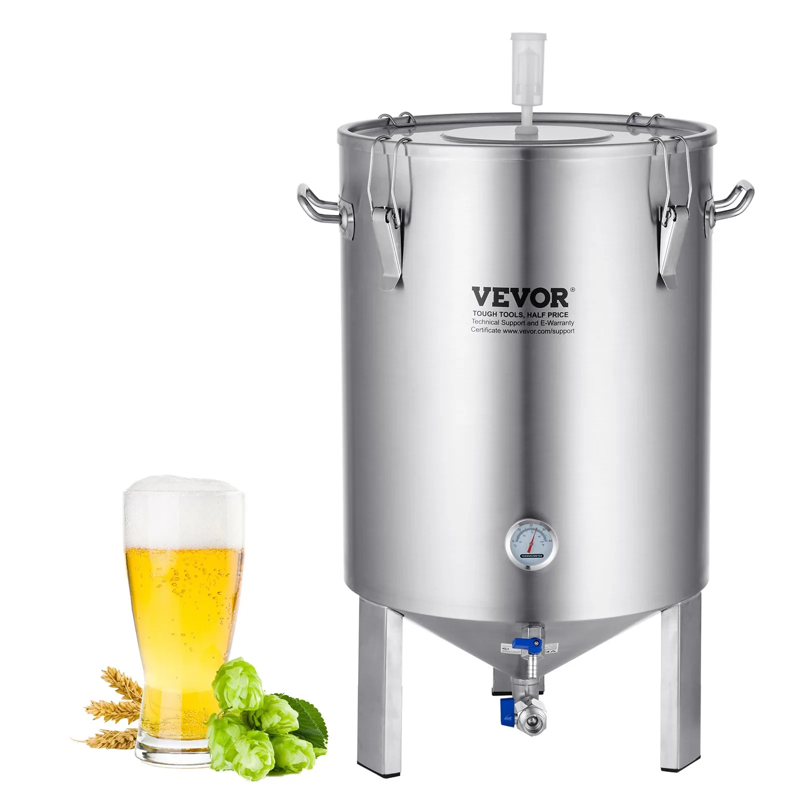 304 roostevabast terasest veekeetja, 60 L
