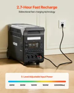 Kaasaskantav elektrijaam, 3600 W, 609 x 294 x 457 mm — pilt 4