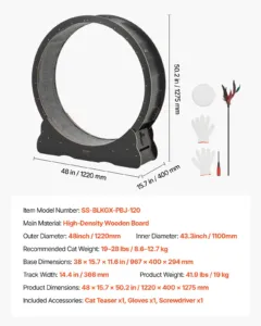 Kassi treeningratas, 120 cm, 12,7 kg — pilt 7