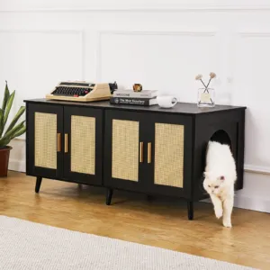 Kassiliivakasti puur kahele kassile, 120 x 50,0 x 55,1 cm, 4 uksega — pilt 8