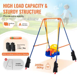 Kiigekomplektid tagaaeda, 7,62 cm, 1,5 m — pilt 3