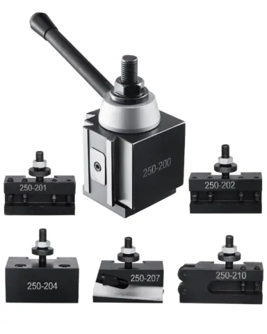 Kiirvahetusega tööriistapostide komplekt, 6 tk, 381 mm