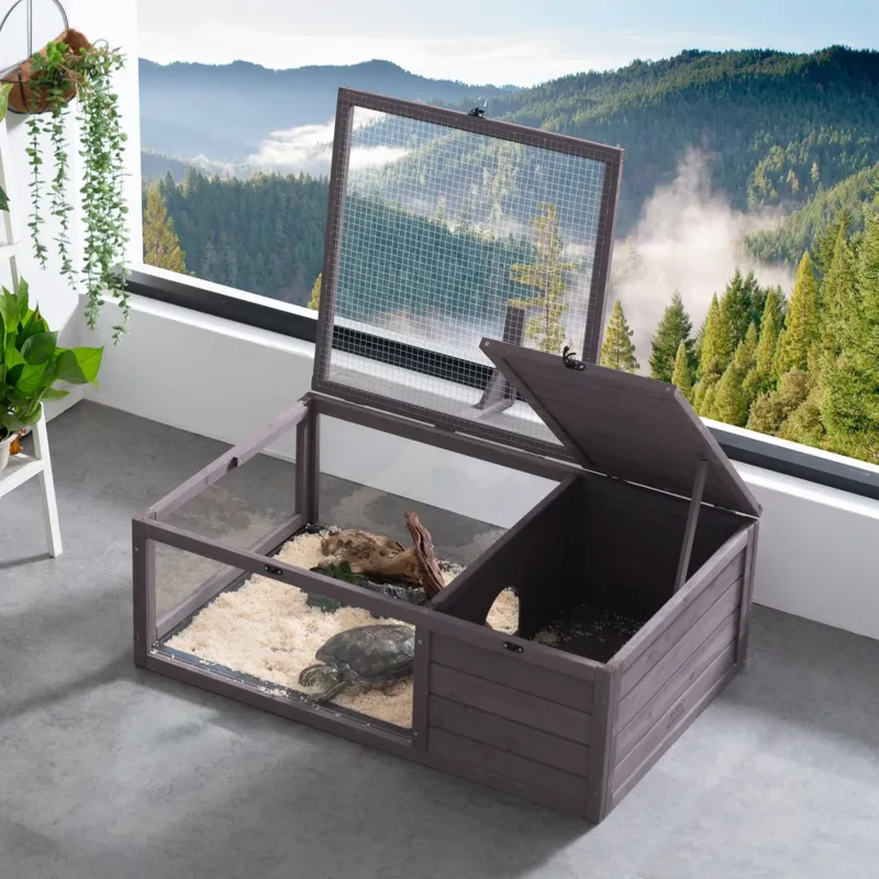 Kilpkonna elupaik, 96,5 x 61,0 x 33,0 cm, 965 x 610 x 330 mm