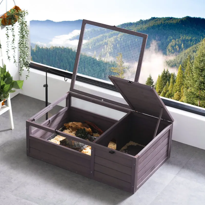 Kilpkonna elupaik, 96,5 x 61,0 x 33,0 cm, 965 x 610 x 330 mm