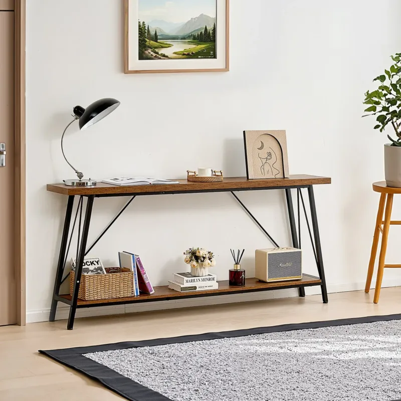 Kitsas konsooldiivanilaud