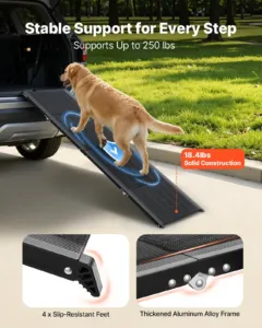 Koeratramp autodele, 180 x 50,8 cm, 113 kg — pilt 2