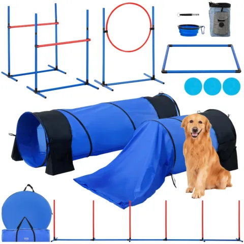 Koerte agility treeningvarustus, 7 tk, 71,0 cm