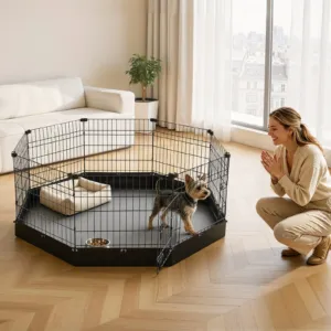 Koerte mänguaedik 61 cm 8 paneeliga vastupidav treeningaedik — pilt 8