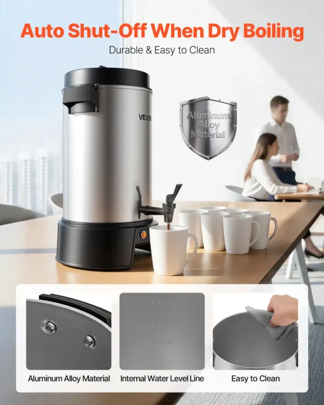 Kohviautomaat 6,3 L, 1190 W