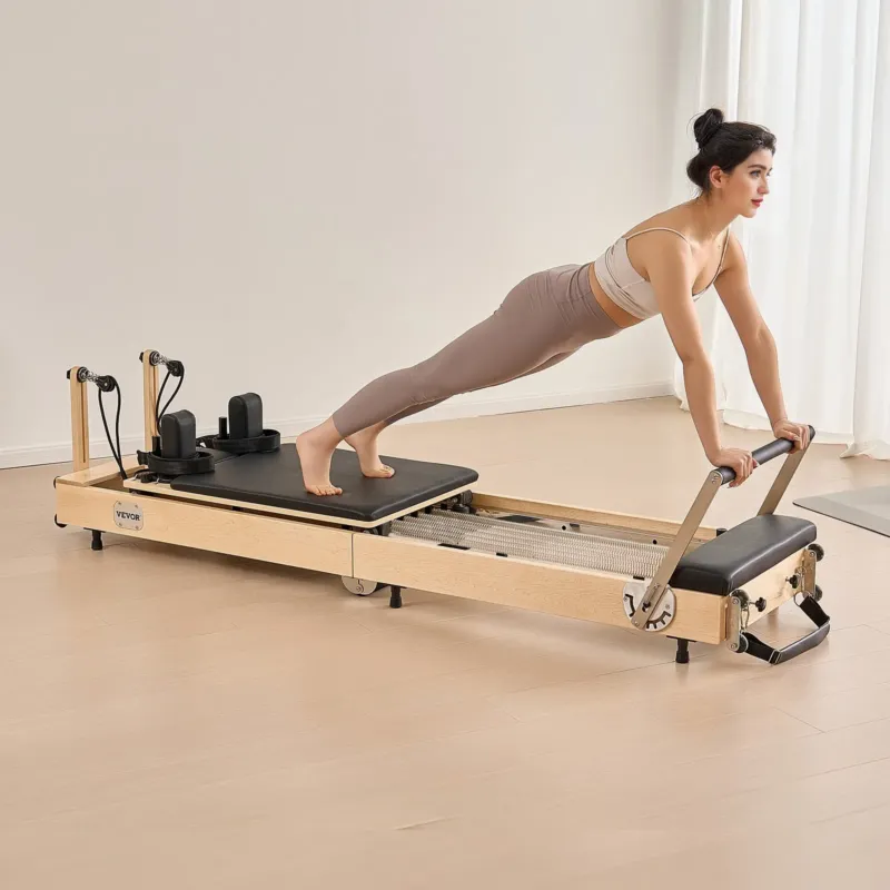 Kokkupandav pilatese reformer, 181 kg, 122 x 45,7 x 68,6 cm
