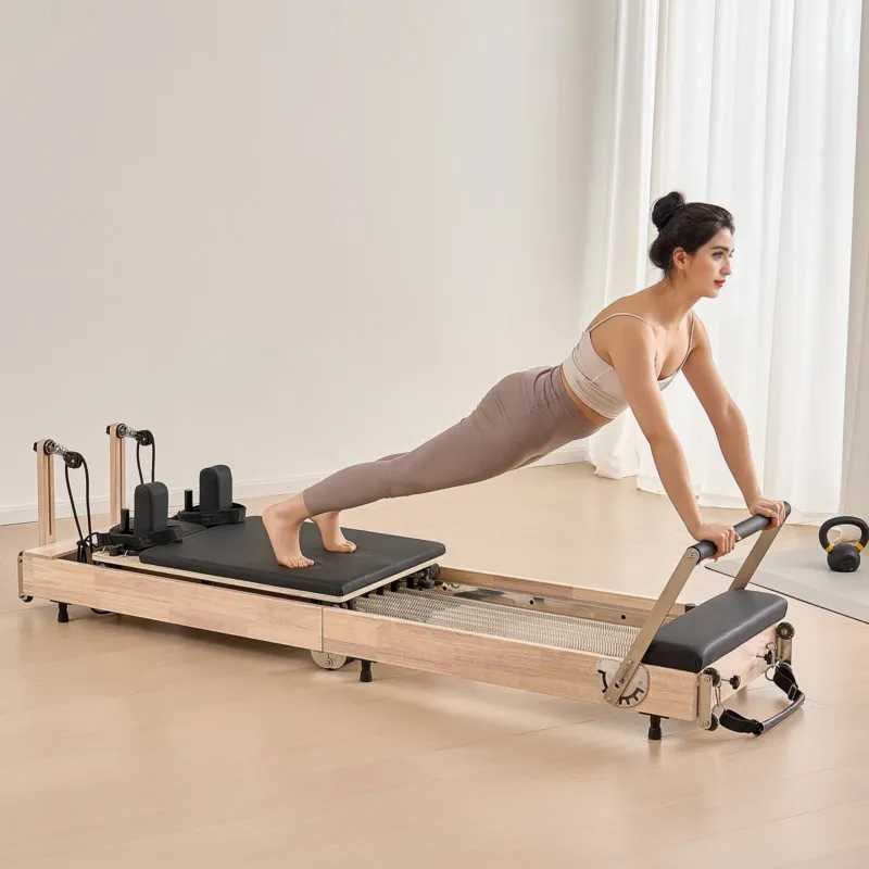 Kokkupandav pilatese reformer, 181 kg, 122 x 45,7 x 68,6 cm
