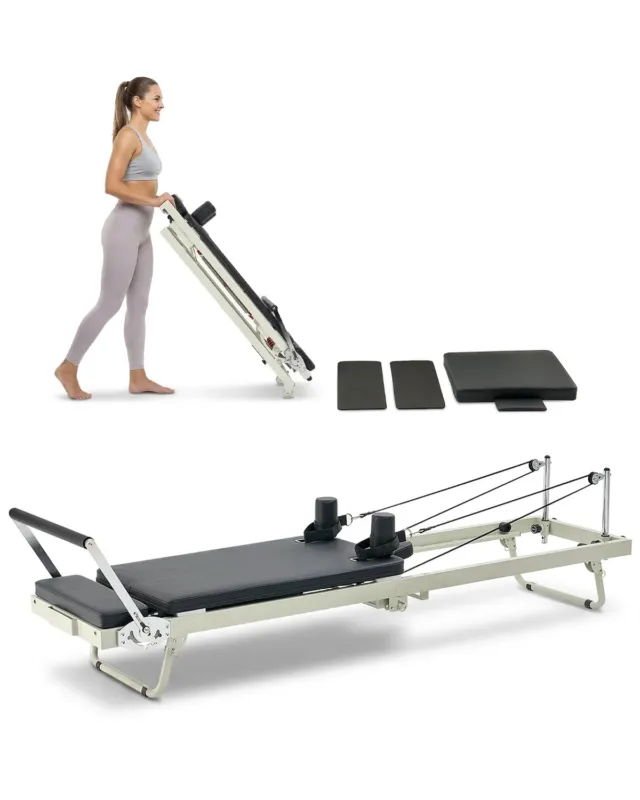 Kokkupandav pilatese reformer, 181 kg, 137 x 61,0 x 30,5 cm