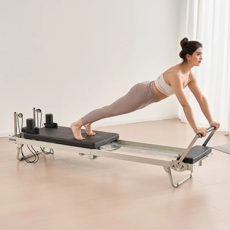 Kokkupandav pilatese reformer, 181 kg, 137 x 61,0 x 30,5 cm