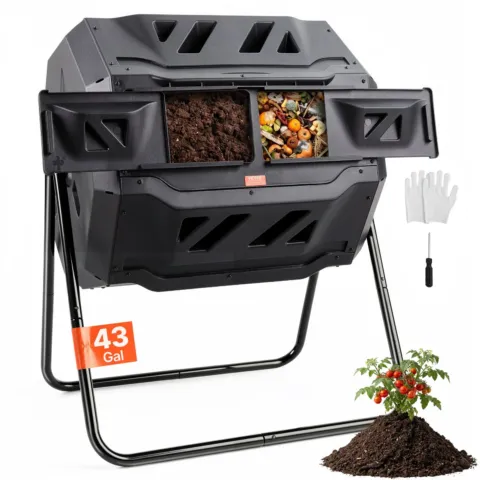 Kompostikast, 162,8 L, 49,9 kg