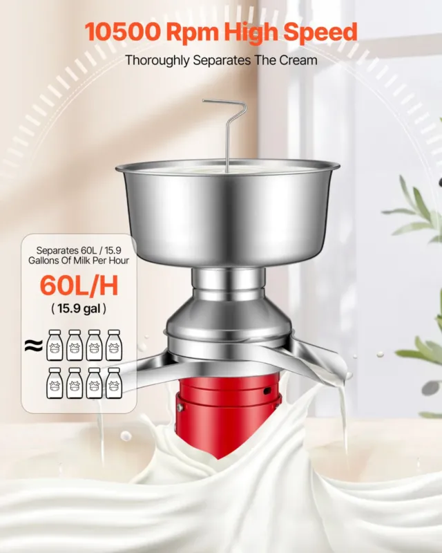 Koorelahutaja 60 L/h, 4,5 L