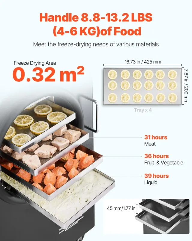 Külmkuivati 5,99 kg