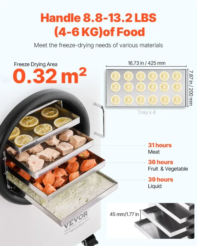 Külmkuivati 5,99 kg, valge