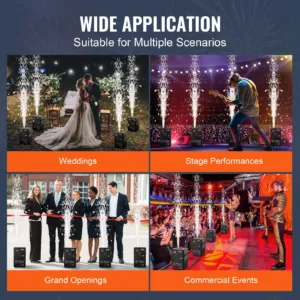 Külmsädemega masin, 4 tk, 700 W — pilt 6