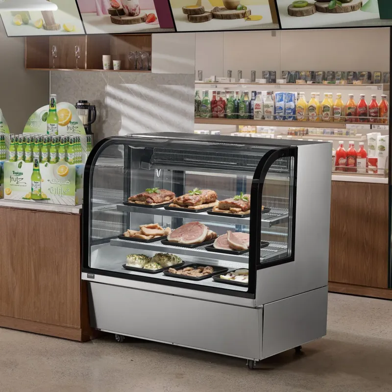 Külmvitriin kondiitritoodetele 505 L, LED-valgustus