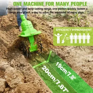 Kultivaator, 2 akut ja laadija — pilt 3