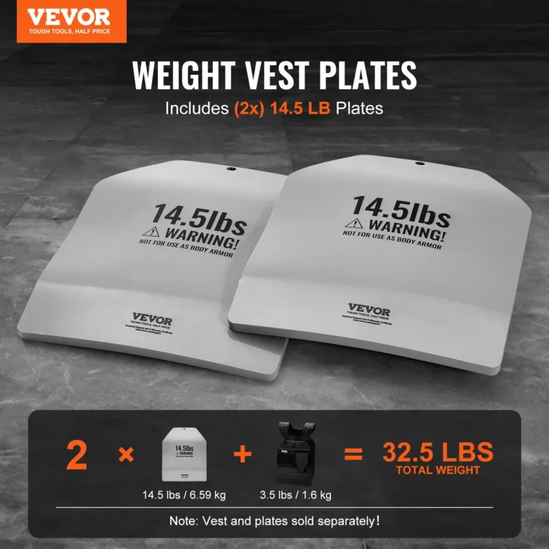 Kumerad raskusvesti kettad, 6,58 kg, 309 x 248 x 12 mm