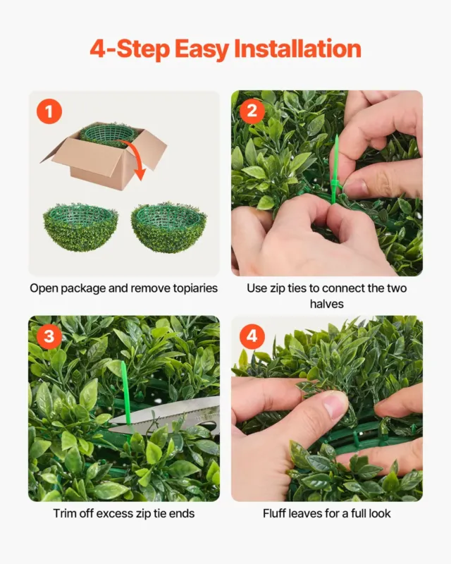 kunstlik topiary pall