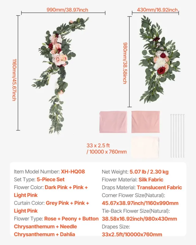 kunstlillede komplekt pulmakaarega