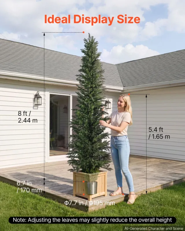 Kunstlilleõie seeder 2438 mm komplekt (2 tk) potirohelise kaunistusega