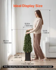 Kunstpukspuust ilupuude komplekt 1000 mm (2 tk) vastupidava — pilt 3