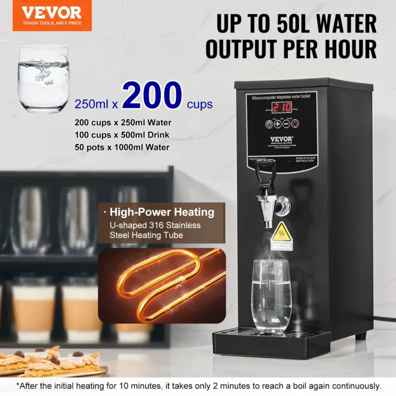 Kuumaveeboiler 1500 W, 50 L